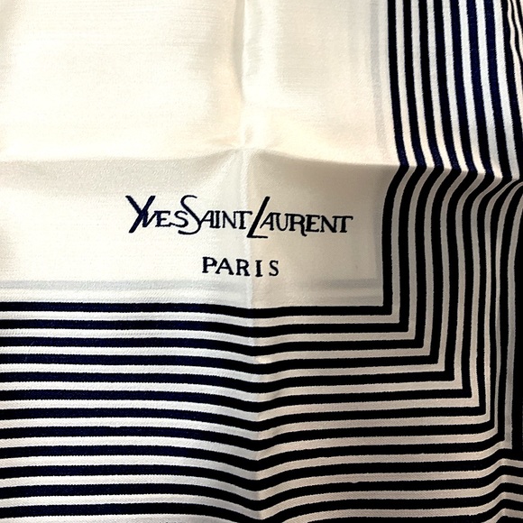 Yves Saint Laurent Accessories - YSL Silk Handkerchief
